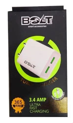 White Electric Bolt Turbo Charger Adapter at Rs 400/piece in Bengaluru | ID: 24826329612