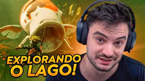 EXPLORANDO O LAGO NO GROUNDED 5 YouTube