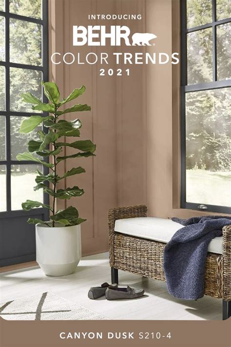 Canyon Dusk S210 4 Behr® Color Trends 2021 Palette In 2020 Paint Colors For Living Room