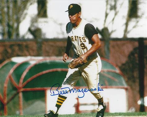 Autographed Bill Mazeroski X Pittsburgh Pirates Photo Main Line