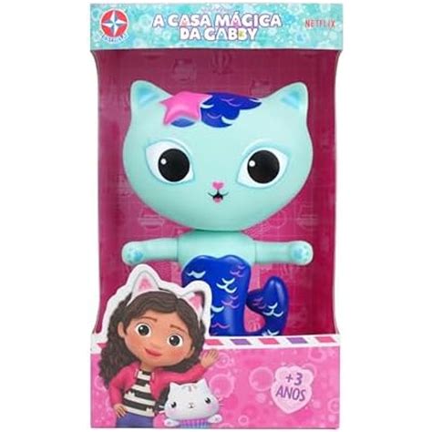 Boneca Gabby Estrela - Casa Mágica da Gabby Boneca Sereiata - Estrela