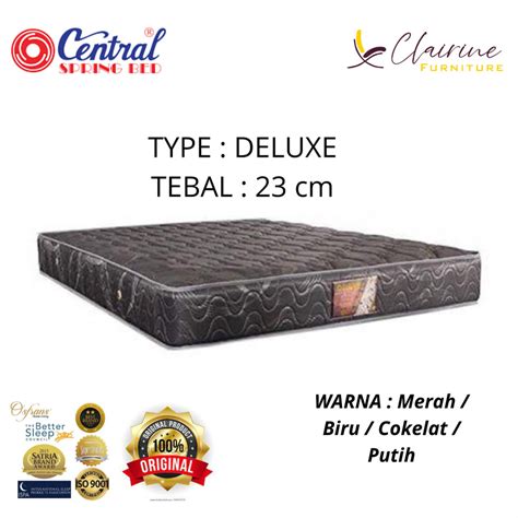 Kasur Central Springbed Deluxe Hanya Kasur Lazada Indonesia