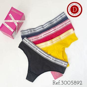 Kit Calcinhas Fio Estreita De Cotton Diamantes Lingerie Calcinha Magazine Luiza