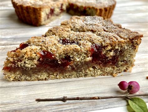 Linzer Torte Rezept saftig zart mürbe und mit Mohn Erdbeerschokola de