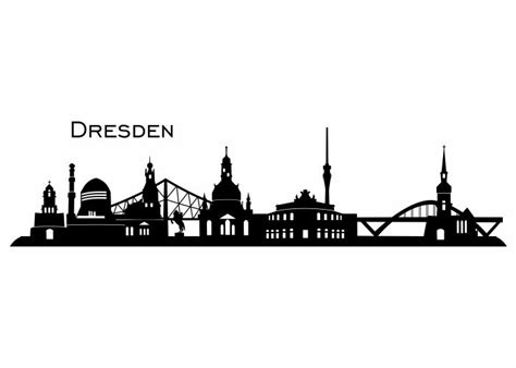 Wandtattoo Skyline Dresden Wandtattooladen De