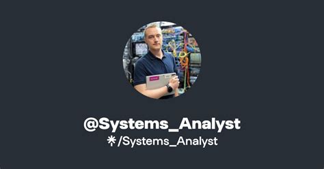 Systems Analyst Instagram Tiktok Linktree