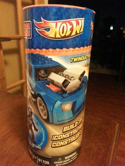 Mega Bloks Hot Wheels Twinduction Tm Blue New Mb U Fast Free Shipping