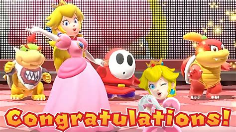 Super Mario Party Sound Stage Peach Vs Bowser Jr Vs Shy Guy Vs Pom Pom