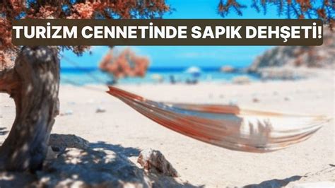 Turizm Cennetinde Sapık Dehşeti Kadınların Önünde Mastürbasyon Yapan