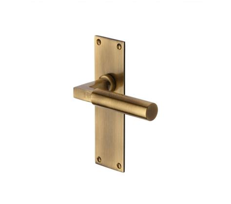 Heritage Brass Bauhaus Handles Antique Brass Uk Quality