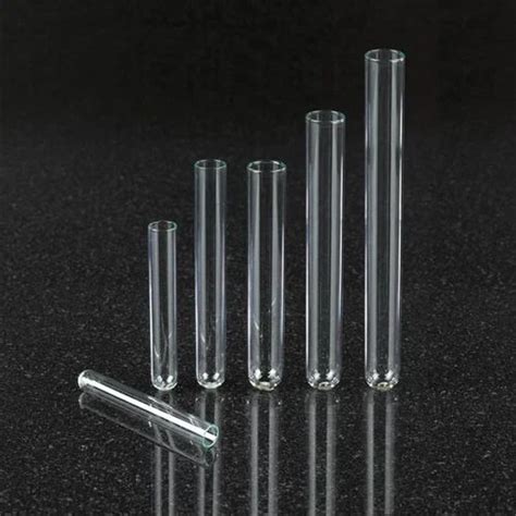 Rubbertron Borosil Glass Round Bottom Borosilicate 3 3 GlassTest Tubes