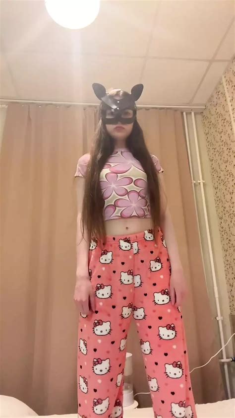 Sfw Tiktok Compilation Brunette Dancing Trendy Tiktok Trends Short Skirt White Stockings Thong