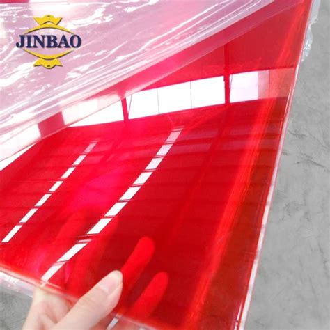 Jinbao 2050 3050mm Unbreakable Perspex Sheet Board Panel For Furniture