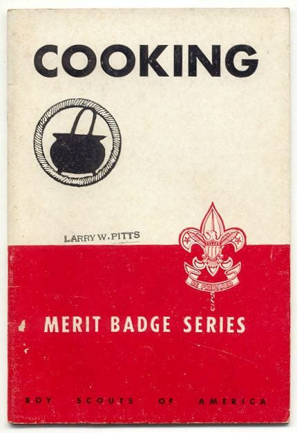 Boy Scouts Of America Cooking Merit Badge Manual Boy Scouts Merit