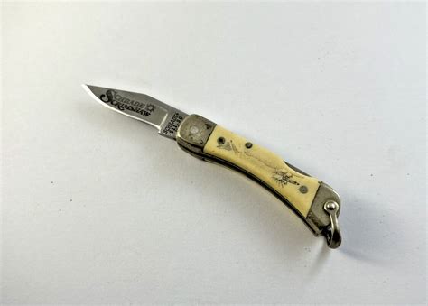 Vintage Schrade Scrimshaw Lockback Folding Pocket Knife 511 SC EBay