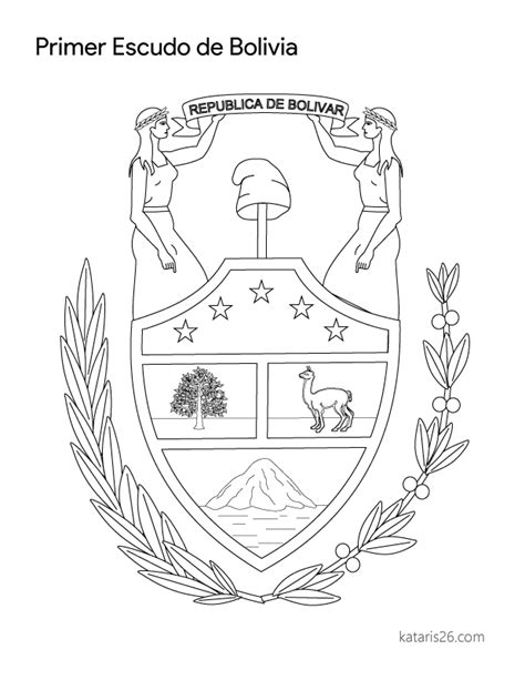 Escudos De Bolivia Para Dibujar Y Colorear Pdf Para Imprimir Kataris 26 Eroppa