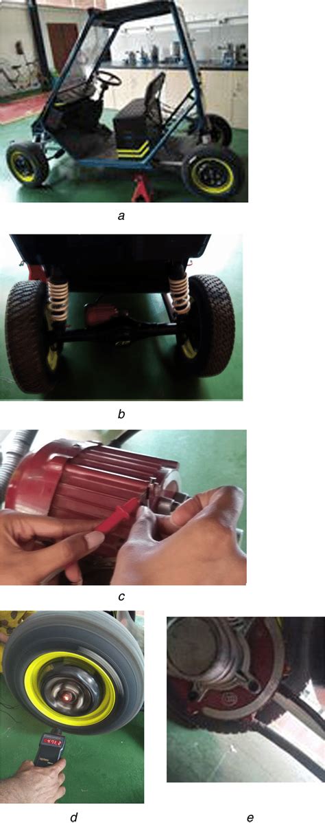 EV and the motor considered for the study (a) EV considered for study ...