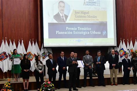 Boletín 144 Miguel Gutiérrez Recibe Por Segunda Vez El Premio Al Buen Gobierno Municipal