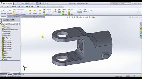 Ansys Tutorials How To Import Files From Solidworks To Ansys Youtube