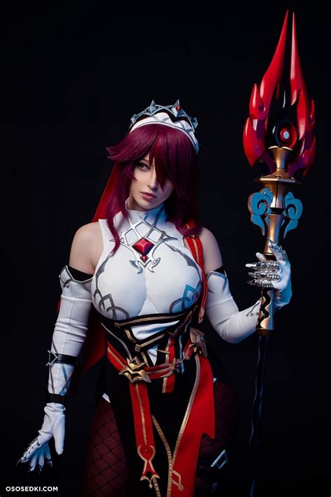 Modèle Lady Melamori Melamor1 En Cosplay Rosaria De Genshin Impact