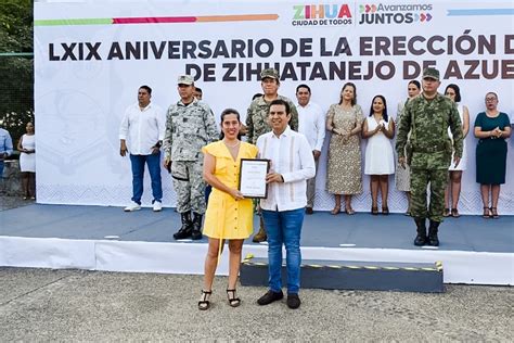 Conmemoran El Lxix Aniversario De La Creaci N Del Municipio De