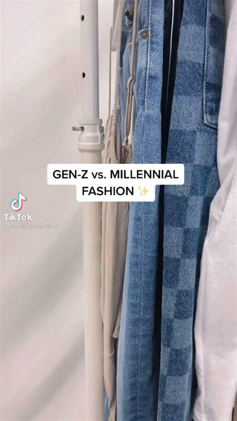 Gen Z Vs Millennial Outfits Video In Casual Outfits