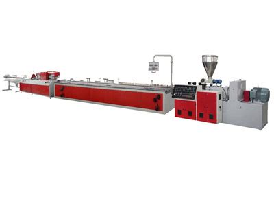 PVC Profile Extrusion Machine PVC Windows Profile Extrusion Line