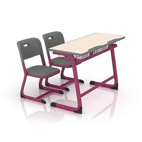 Blue Metal Student Chair Desk at Rs 6500/piece in Gurugram | ID ...