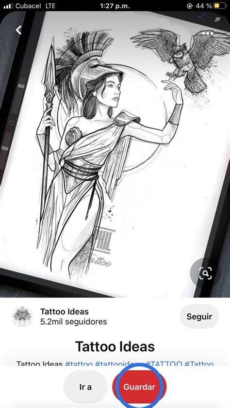 Pin by Yankiel on Guardado rápido Athena tattoo Greek mythology