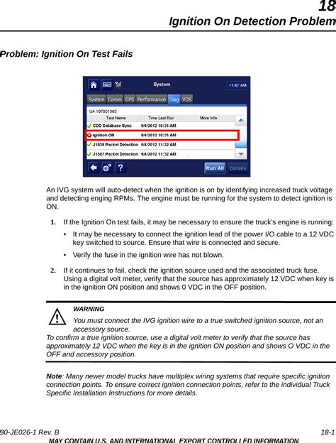 Omnitracs IVG Intelligent Vehicle Gateway User Manual IVG install ...