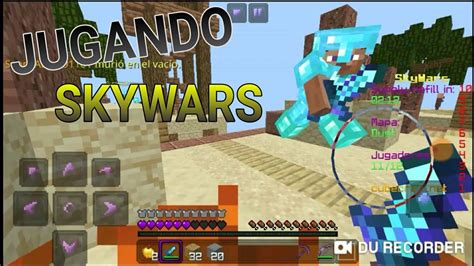 Partidas De Skywars Minecraft Pe Youtube