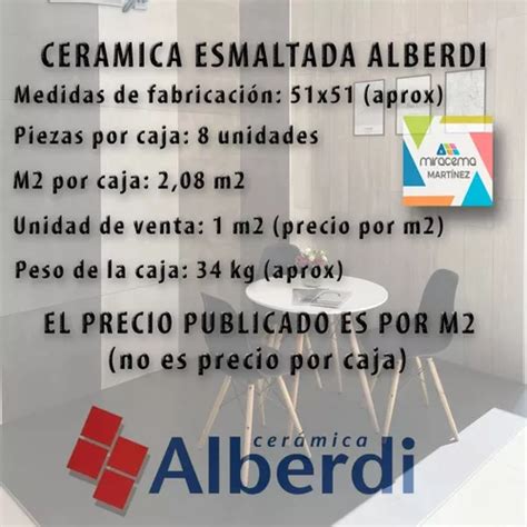 Cer Mica Alberdi S Mil Madera Biloba Marr N X Xm En Venta En San