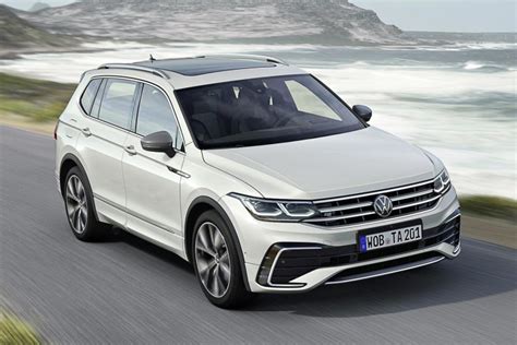 The 2022 Volkswagen Tiguan Allspace Facelift Has The Face Of The Tiguan