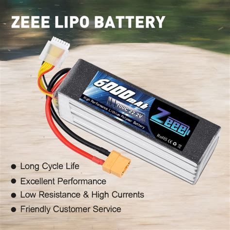 Купить аккумулятор Аккумулятор LiPo Zeee Power 6S (22.2V) 100C 6000mAh ...