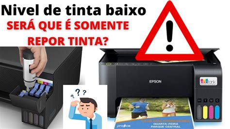 Como Colocar Tinta Na Impressora EPSON L3150 L3250 YouTube