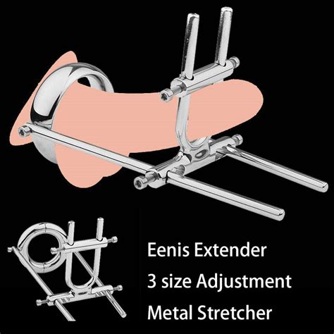 Penies Glätte isen Prelun gitor Penis Extender Vergrößerung Cockring