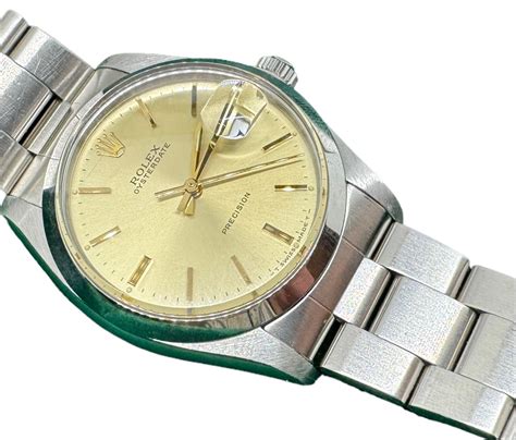 Rolex Gentlemen S Stainless Steel Precision Watch