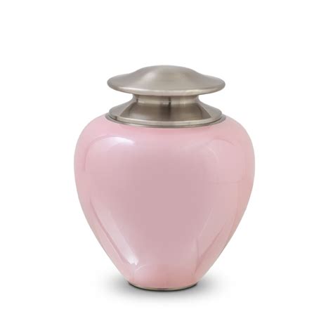 Satori Pink Metal Urn For Ashes | Urns & Keepsakes