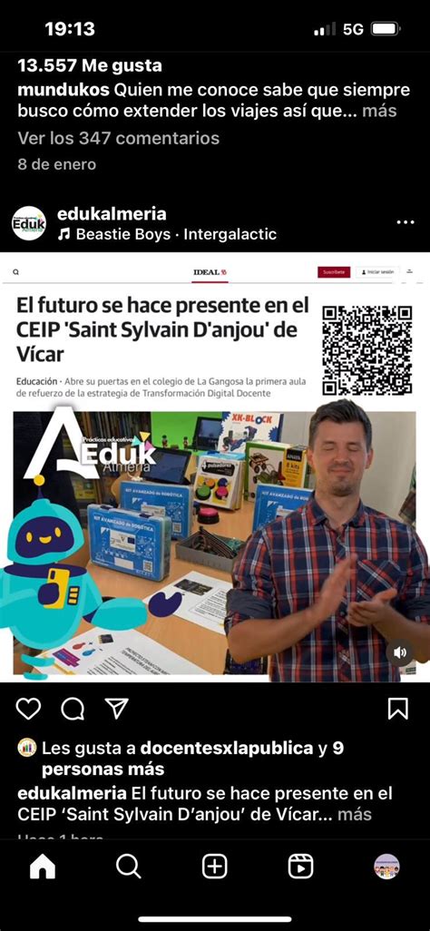 Aula del Futuro Presentación al mundo CEIP Saint Sylvain d Anjou