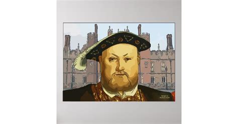 King Henry Viii Poster Zazzle