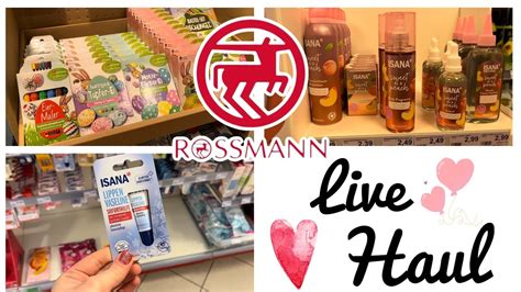 Rossmann Live Haul M Rz Alinaberry Youtube