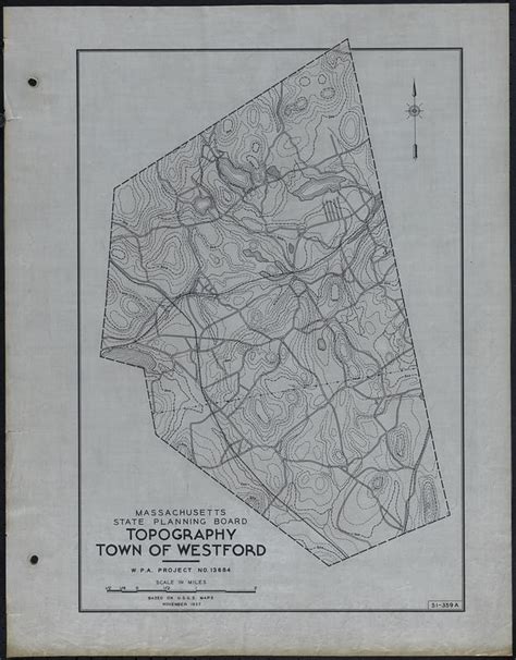 Topography Town Of Westford Digital Commonwealth