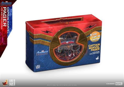Hot Toys復仇者聯盟4 終局之戰Marvel 隊長Captain Marvel 傳呼機1 1比例珍藏品 Toys Zone D 玩具兄弟 Figures Price