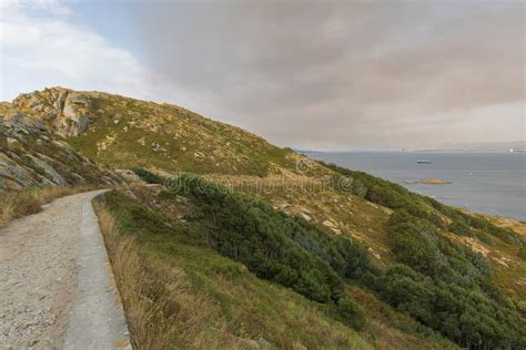 Hiking Trail in Cies Islands. Stock Photo - Image of hiking, nature: 119727152