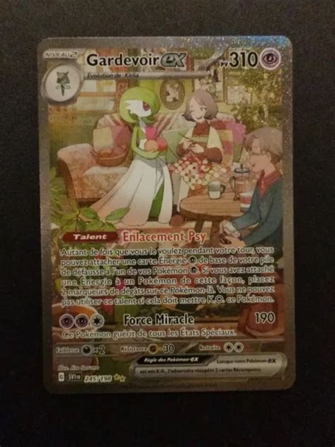 Carte Pok Mon Gardevoir Ex Alternative Carlate Et Violet