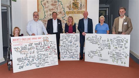 Landtag Sachsen Anhalt Graphic Recording über eine Fachtagung