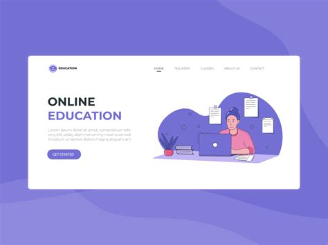 Illustration For Online Education Service By Kate On Dribbble