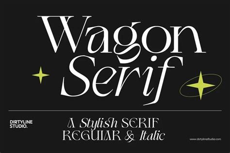 Wagon Font Modern Serif Fonts Serif Fonts Serif