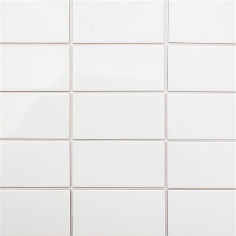 Lancaster Bianco White X Polished Ceramic Wall Tile Wall Tiles