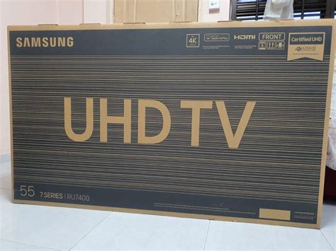 Samsung RU7400 4K UHD, TV & Home Appliances, TV & Entertainment, TV on ...